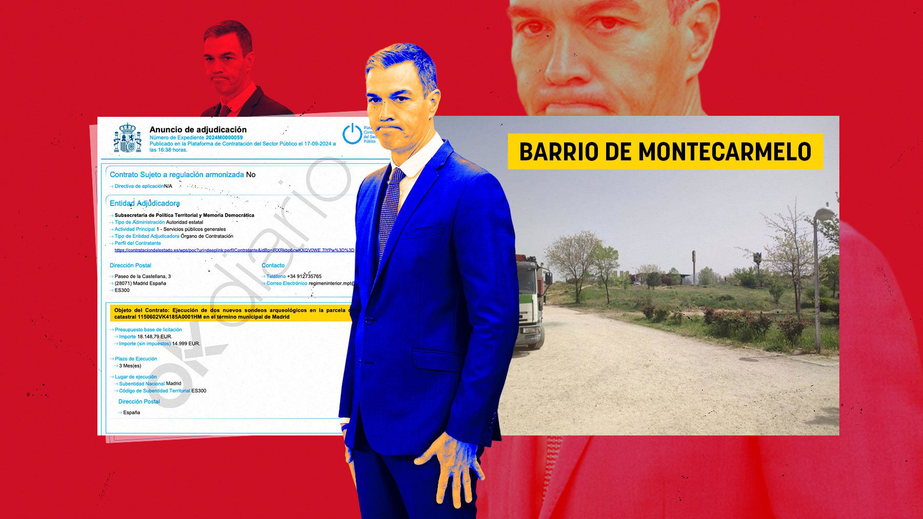 La parcela de Montecarmelo donde se buscarán restos de brigadistas.