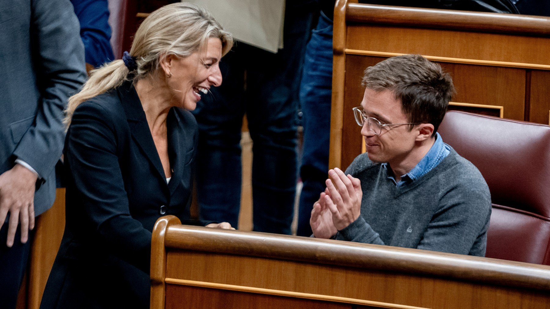 Íñigo Errejón y Yolanda Díaz.