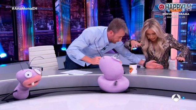 Ana Mena paraliza El Hormiguero tras tener un accidente con el agua (Atresmedia).