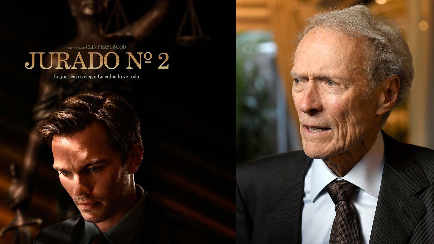 Clint Eastwood dirige ‘Jurado Nº2’ a los 94 años.