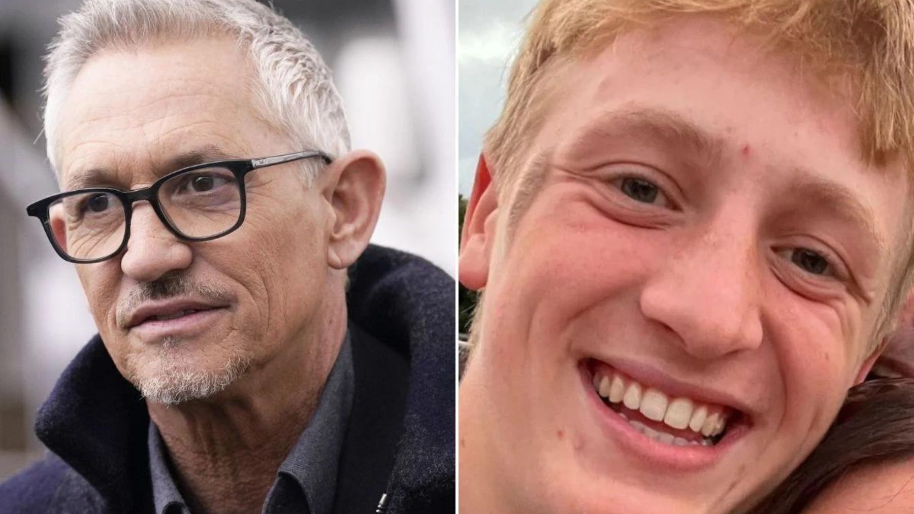 Lineker y su sobrino.