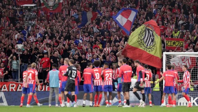 fondo ultras Atlético Metropolitano