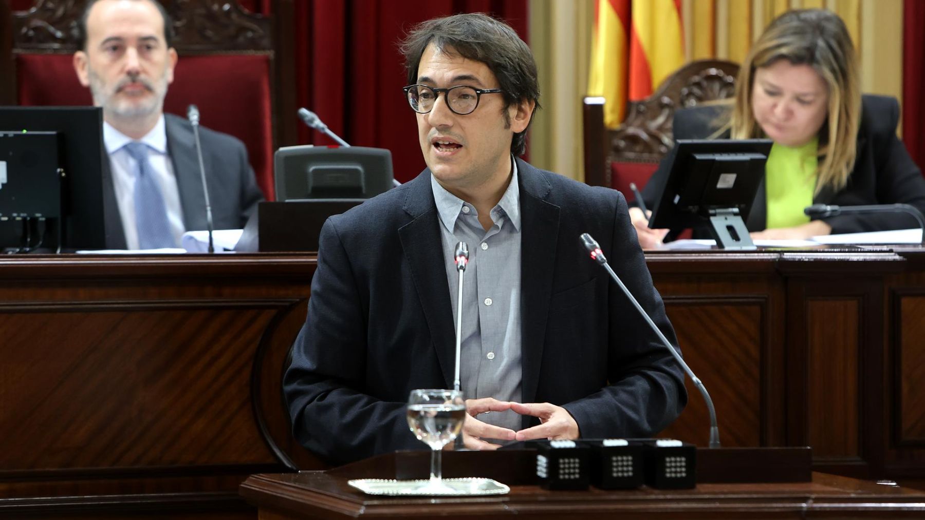 El portavoz del PSOE en el Parlament balear, Iago Negueruela.