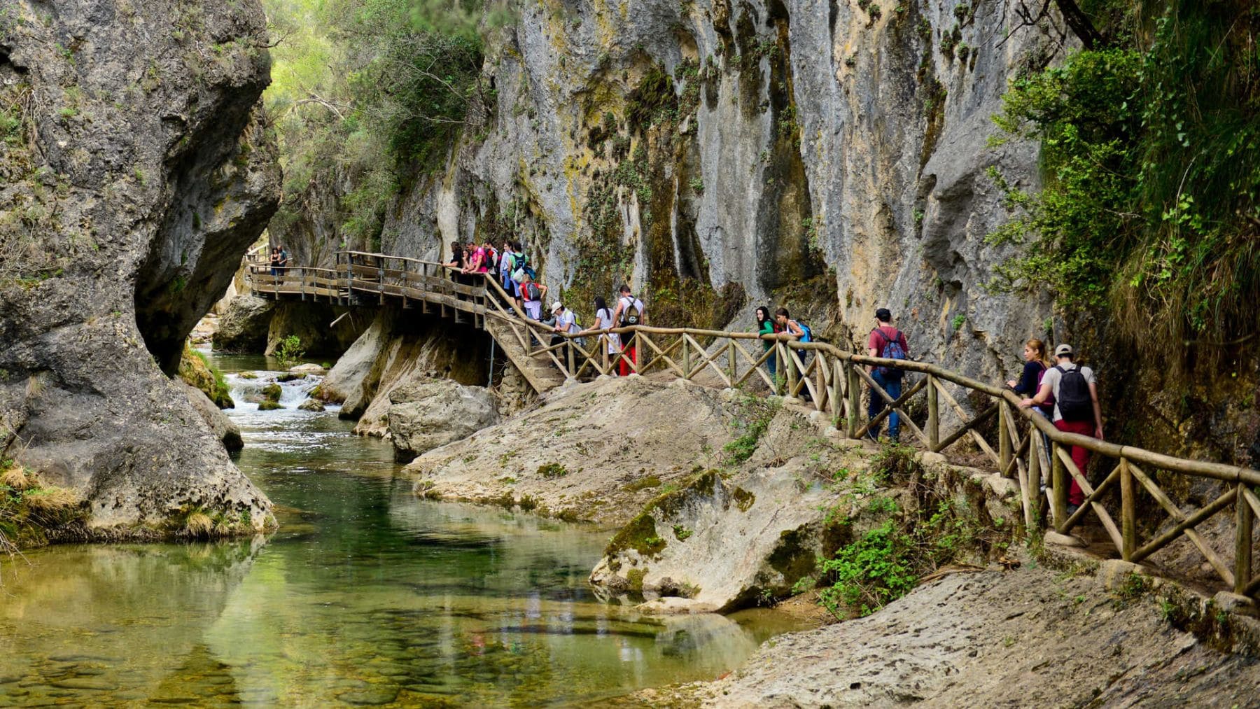 Ruta del río Borosa en Andalucía. Foto: Turismo de Andalucía