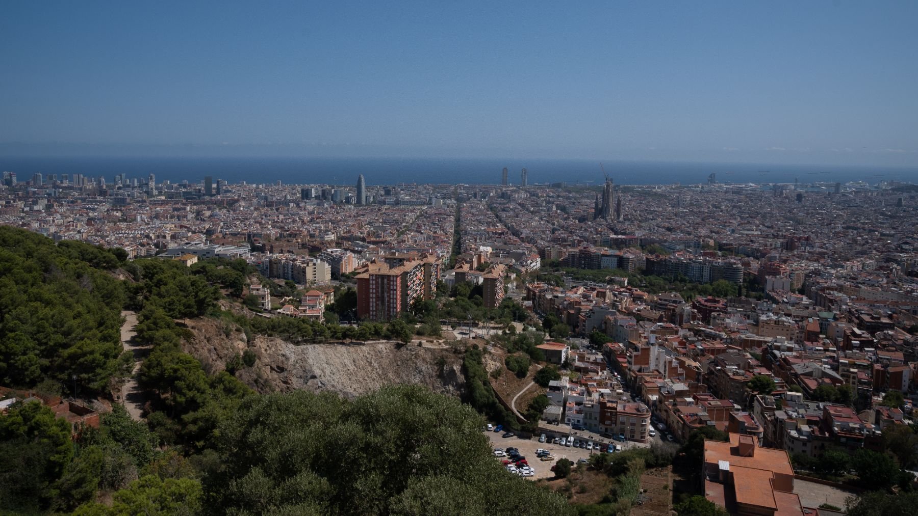 Una vista aérea de Barcelona. (Europa Press)