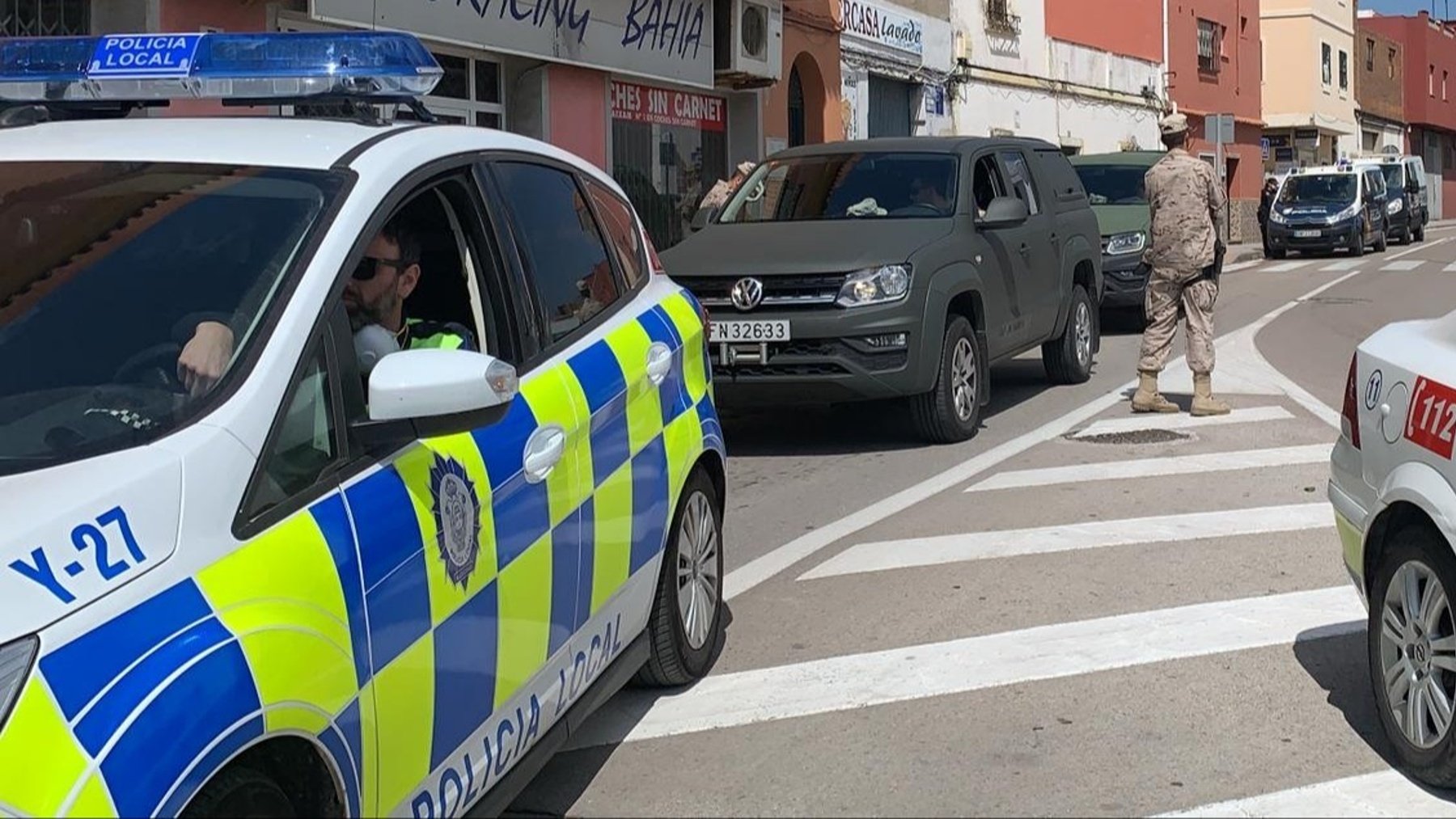 Policía Local de Algeciras.