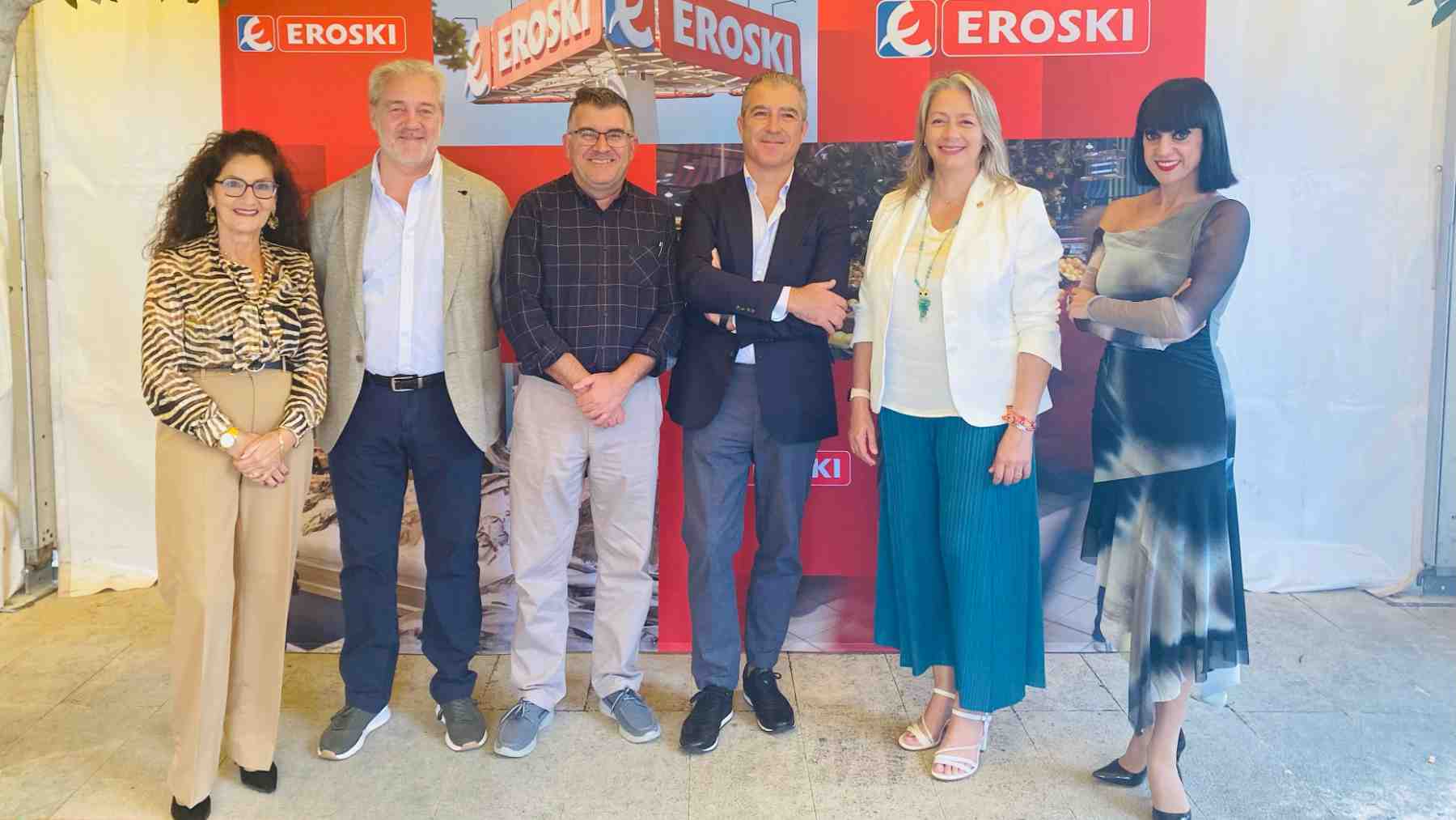 El conseller Joan Simonet, en la presentación del Plan Estratégico de Eroski 2024-2026.