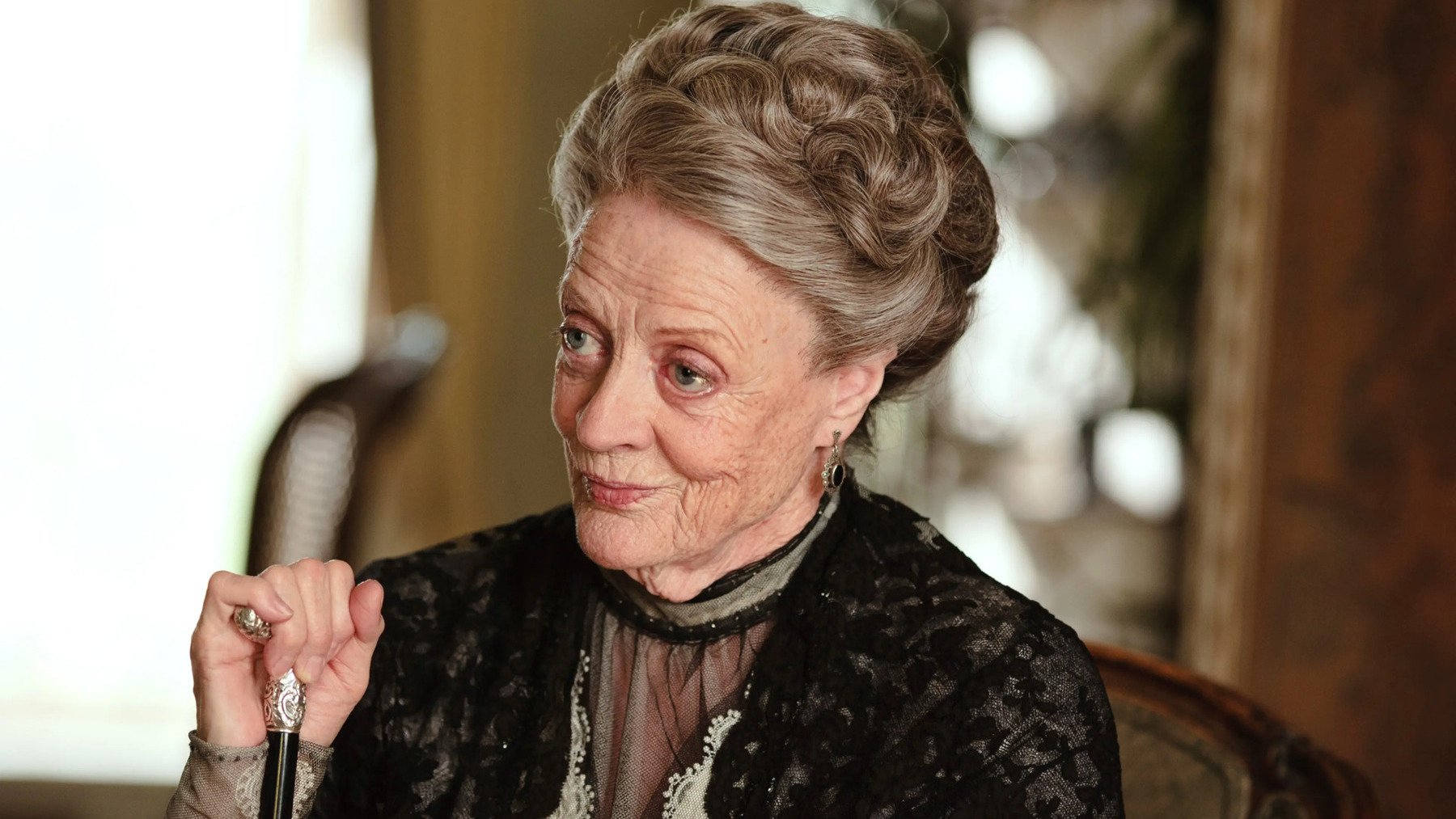 Maggie Smith en ‘Downton Abbey’.