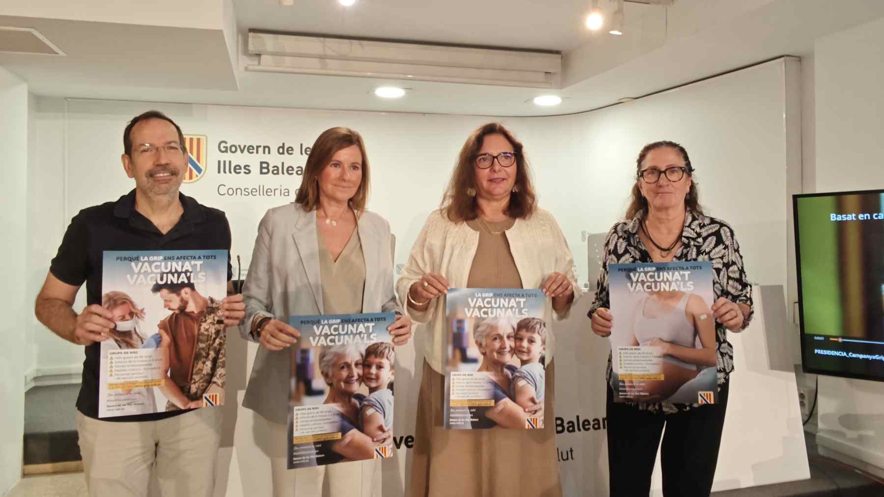 La Conselleria de Salud presenta la campaña de vacunación de la gripe 2024-2025.