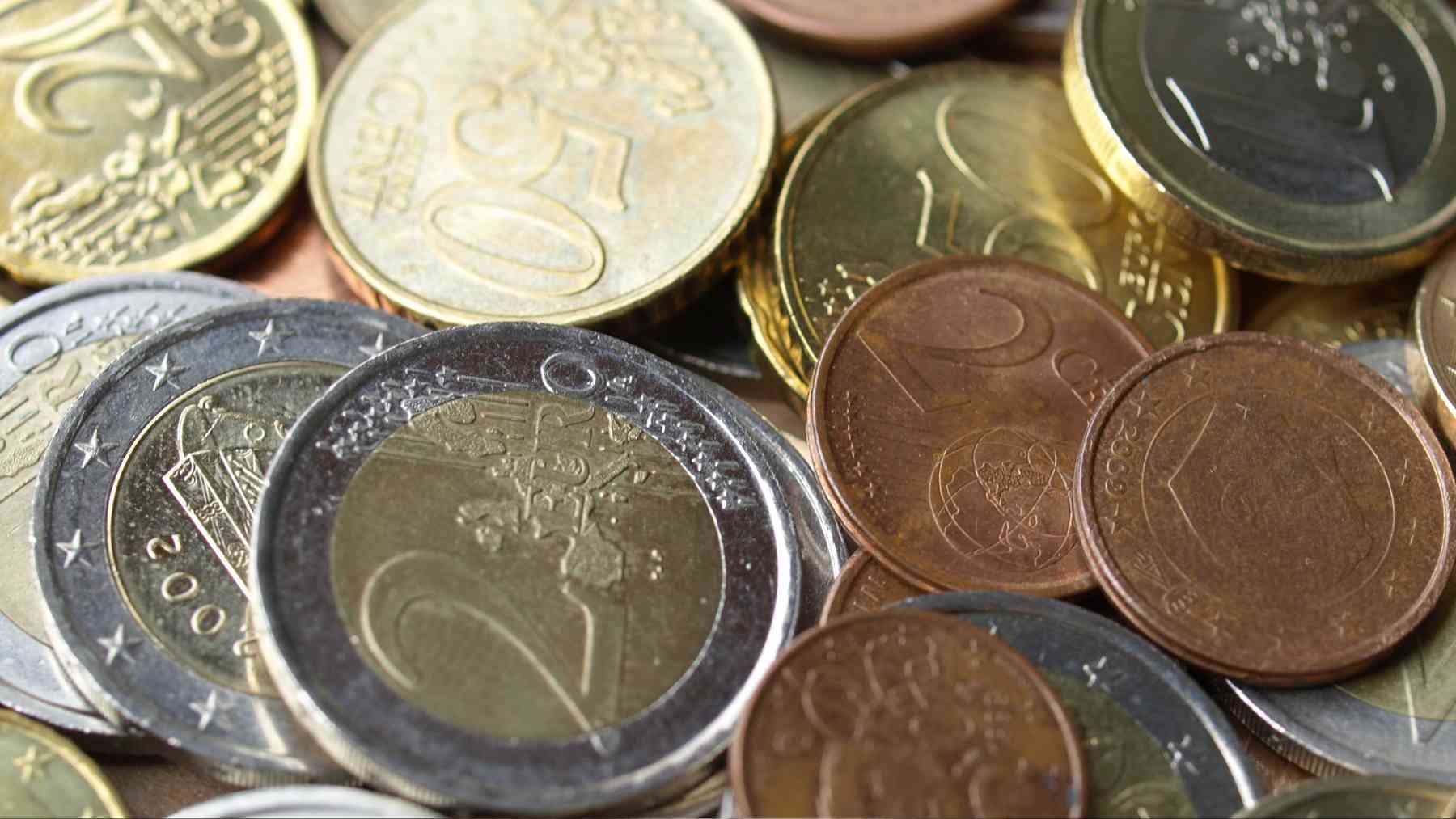 Monedas de euro.