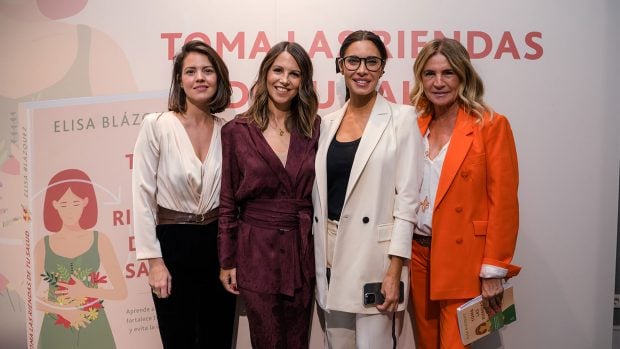 Isabel Junot, Elisa Blázquez, Pilar Rubio y Teresa de la Cierva.