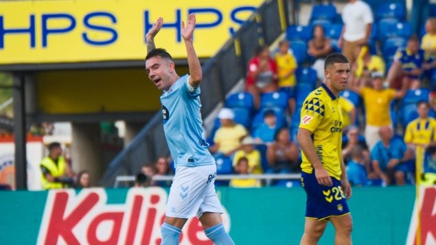 Aspas, Celta, Las Palmas, miedo