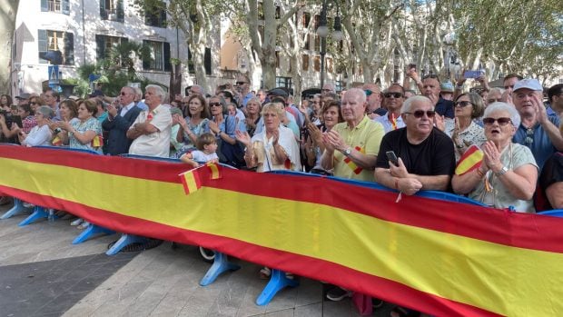 manifestación Palma 12 octubre Día de la Hispanidad