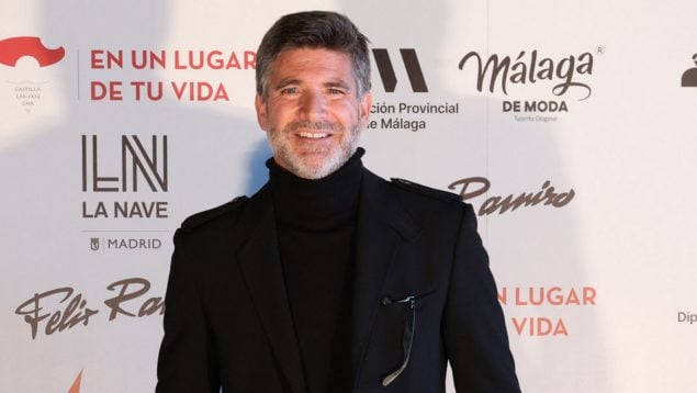 Toño Sanchís en un evento de moda en Madrid