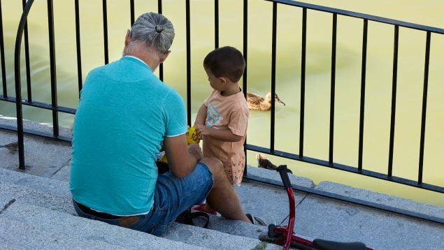 Abuelos niños