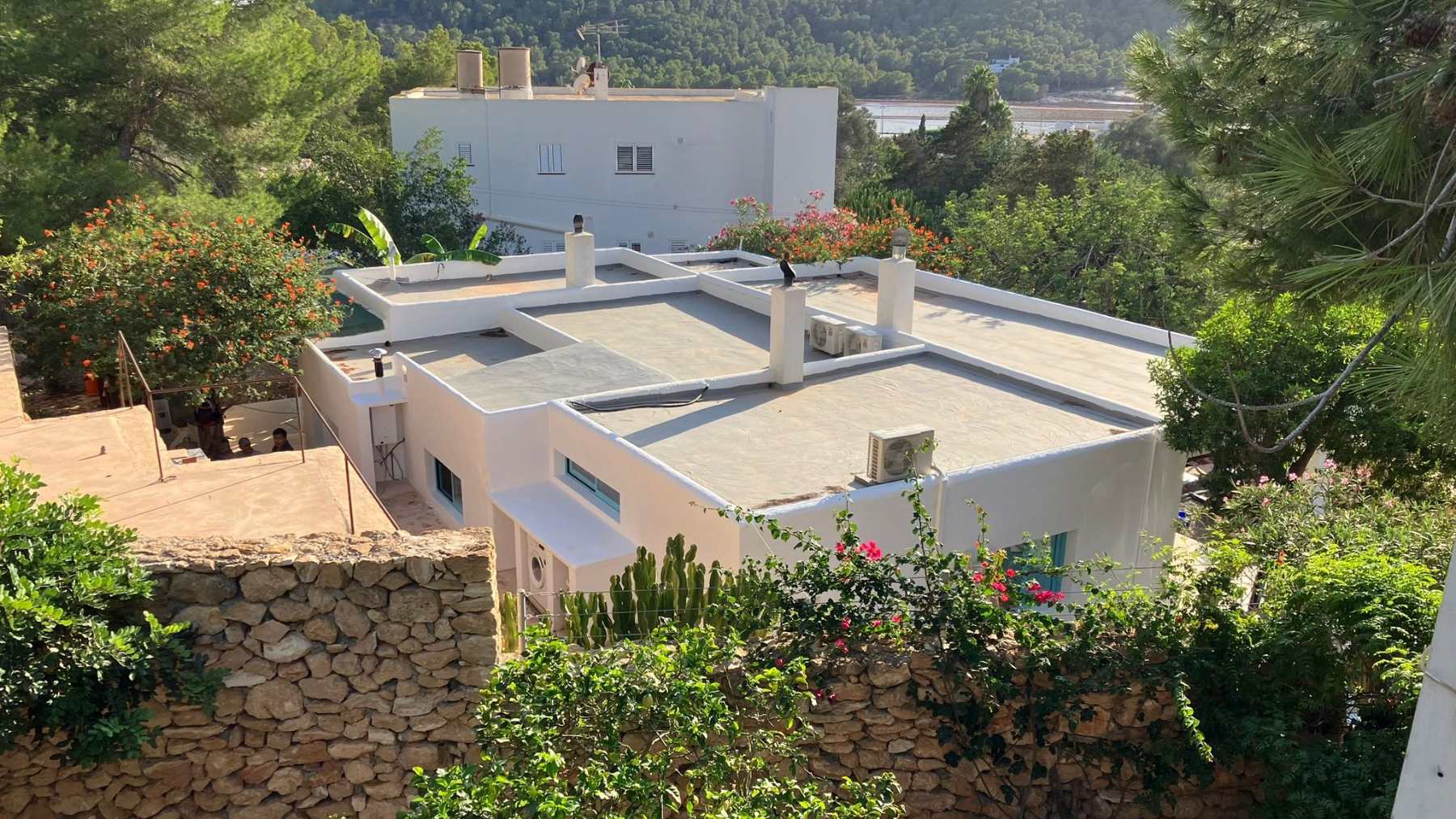 La casa de Ana Duato en Ibiza. (Imagen cedida por ‘La Voz de Ibiza’)