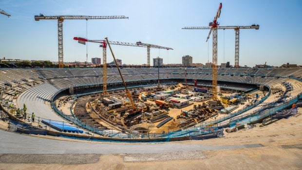 Camp Nou, Barcelona, Joan Laporta