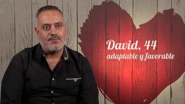 David, participante de 'First Dates'. (Mediaset)