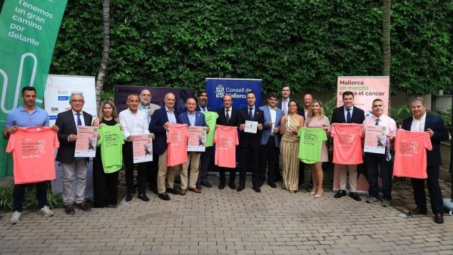 Presentación de la carrera 'Mallorca en marcha contra el cáncer'