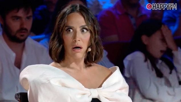 Tamara Falcó alucina en Got Talent (Mediaset).