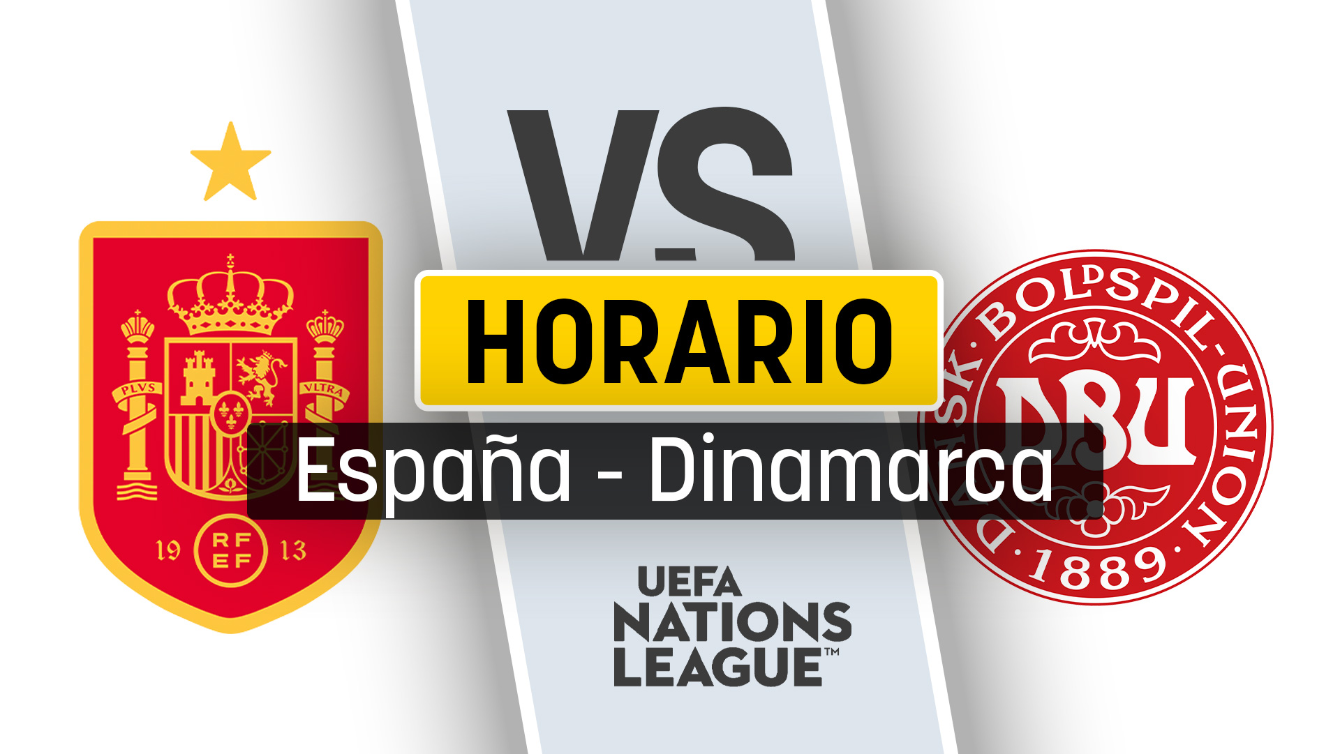 Horario España – Dinamarca: dónde ver por TV y a qué hora juega la selección española en la Nations League.