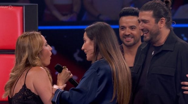 Malú explica a Úrsula cómo se ha dado la vuelta en La Voz (Atresmedia).