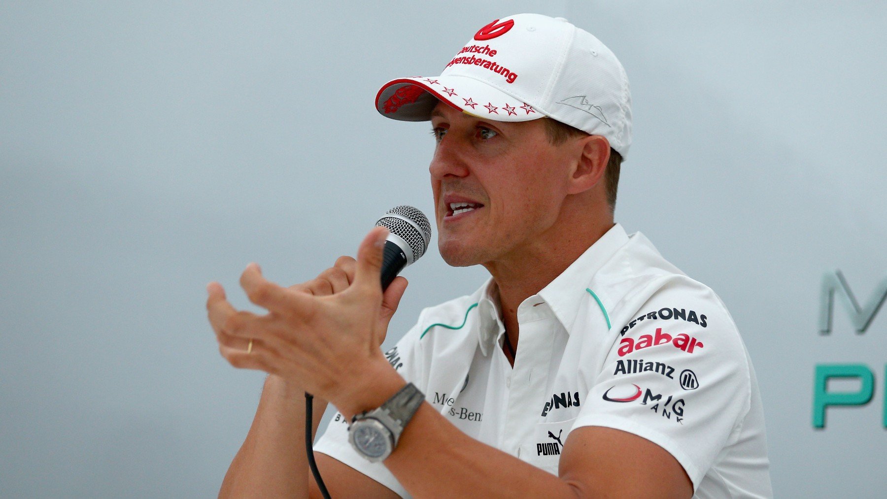 Michael Schumacher, durante su etapa en Mercedes. (Getty)