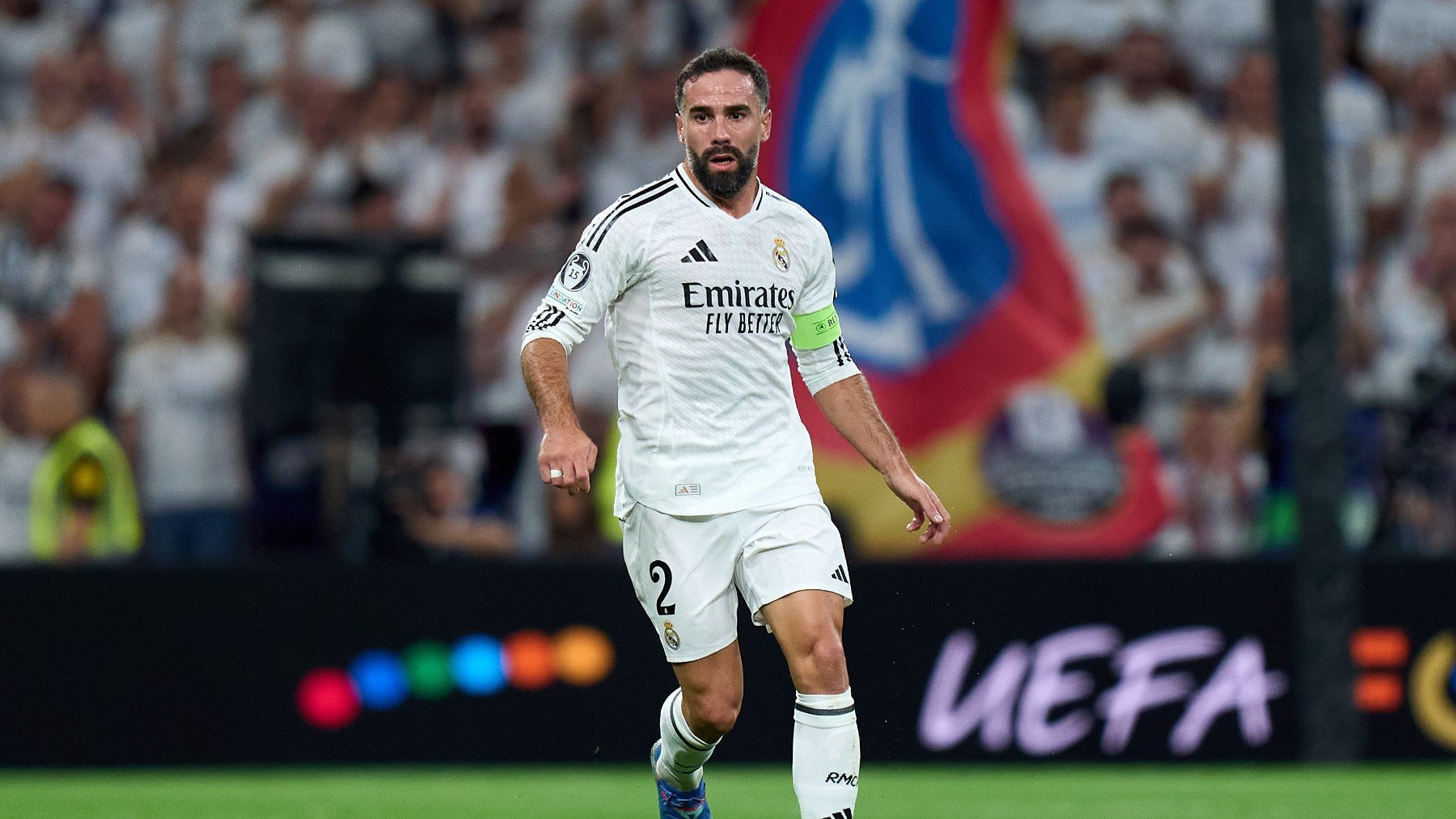 El jugador del Real Madrid, Dani Carvajal.