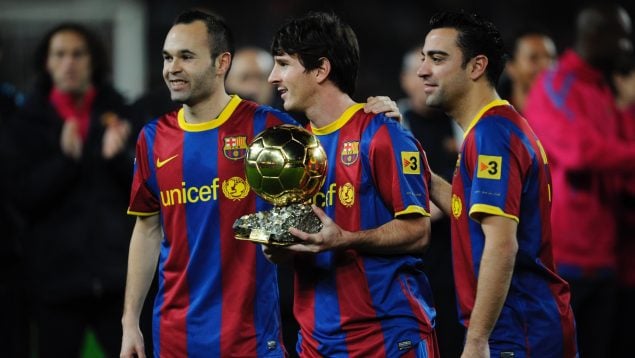 Iniesta Balón de Oro