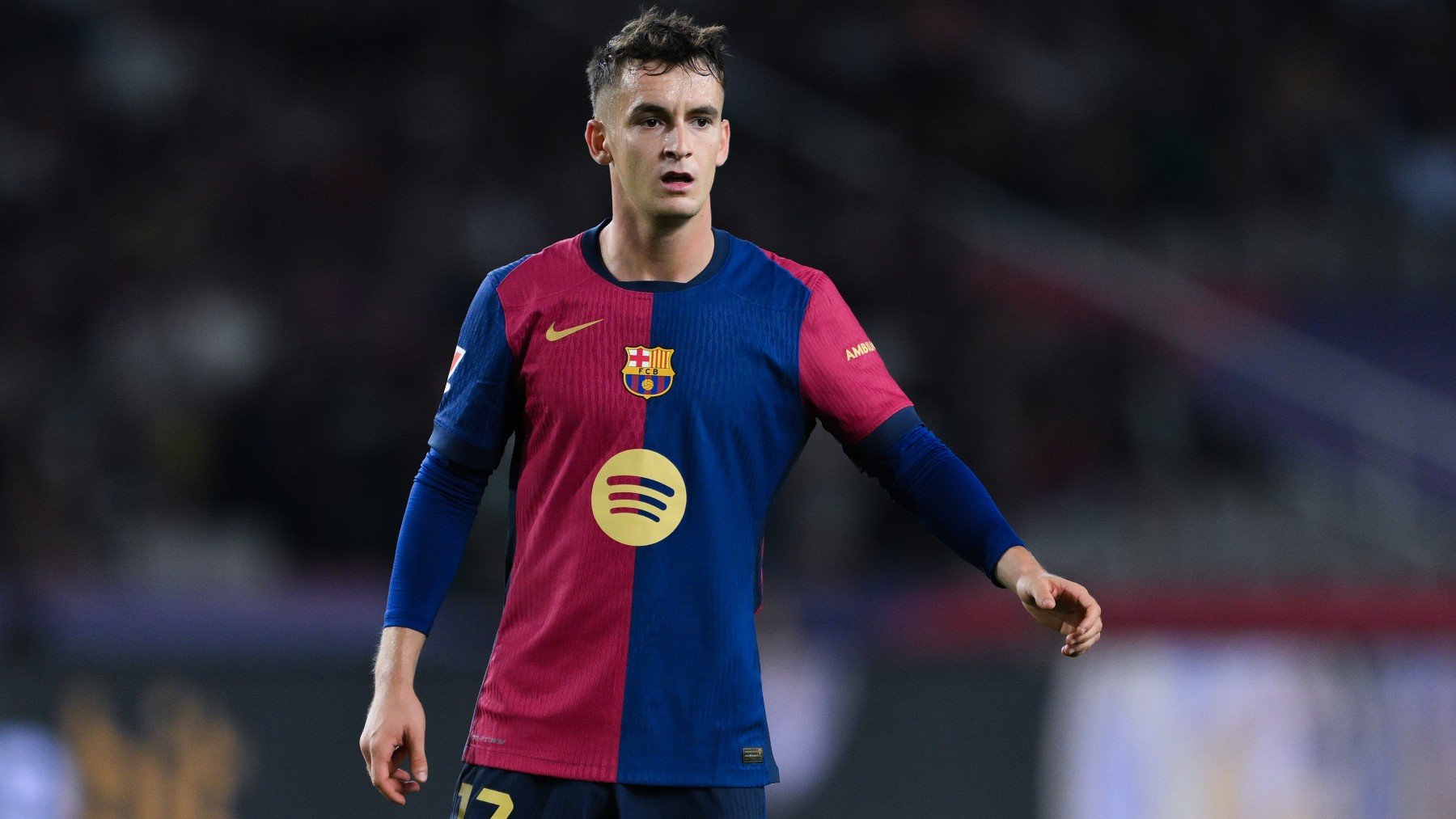 Marc Casadó, con el Barcelona. (Getty)