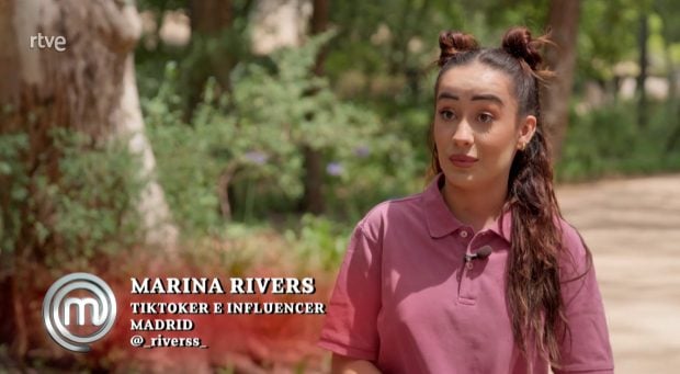 Marina Rivers, muy crítica con la actitud de Pelayo Díaz en MasterChef Celebrity 9. (RTVE)