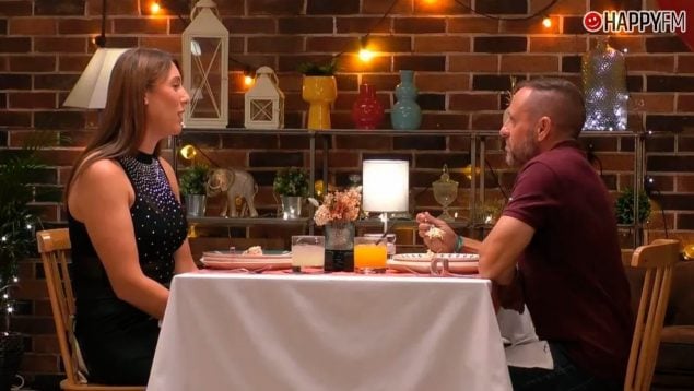 Enith y Fernando, participantes de First Dates. (Mediaset)