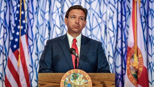 Huracán Milton Florida, Ron DeSantis