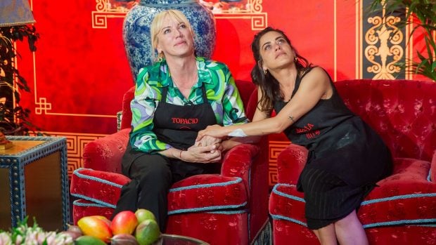 María León y Topacio Fresh, expulsadas de 'MasterChef Celebrity 9'. (RTVE)