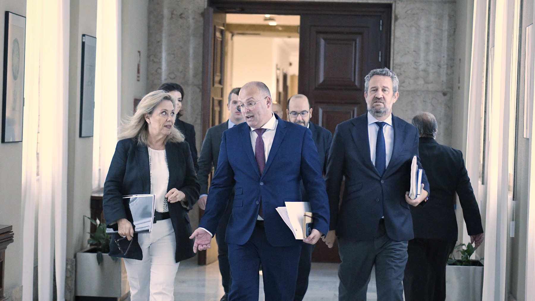 Dirección del Grupo Popular en el Congreso. (Foto: EP)