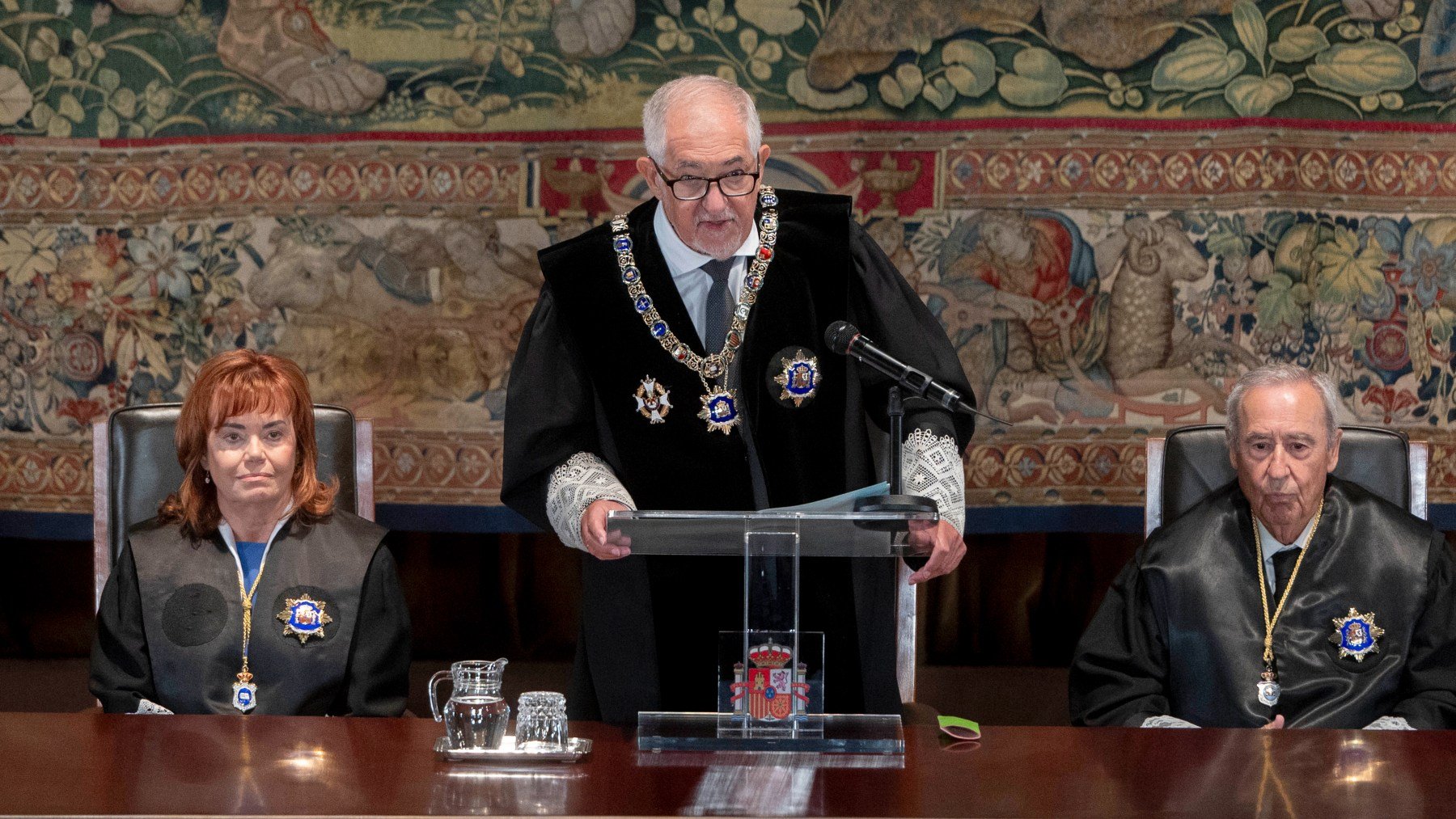 El presidente del Tribunal Constitucional, Cándido Conde-Pumpido Tourón. (Foto: EP)