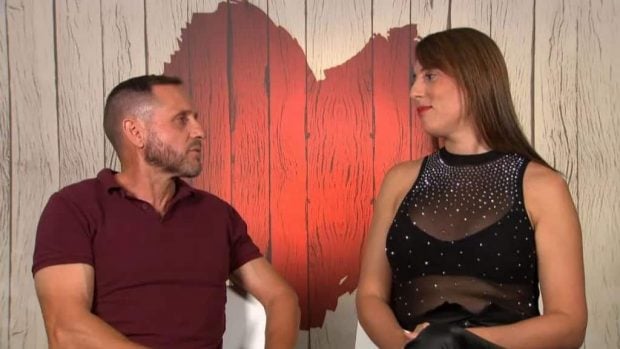 Enith y Fernando, participantes de 'First Dates'. (Mediaset)