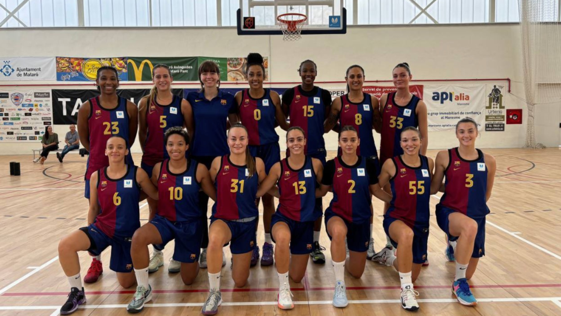 El Barça Femenino de Baloncesto ha quedado relegado a la división de plata.