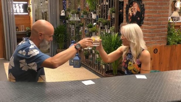 Tomás y Gloria, participantes de 'First Dates'. (Mediaset)