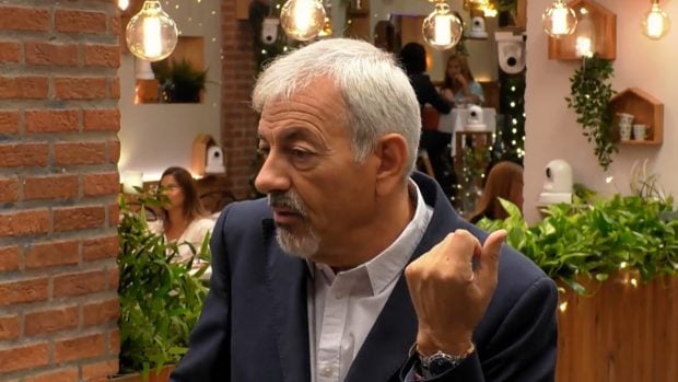 Carlos Sobera en 'First Dates'. (Mediaset)