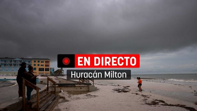 Huracán Milton en directo