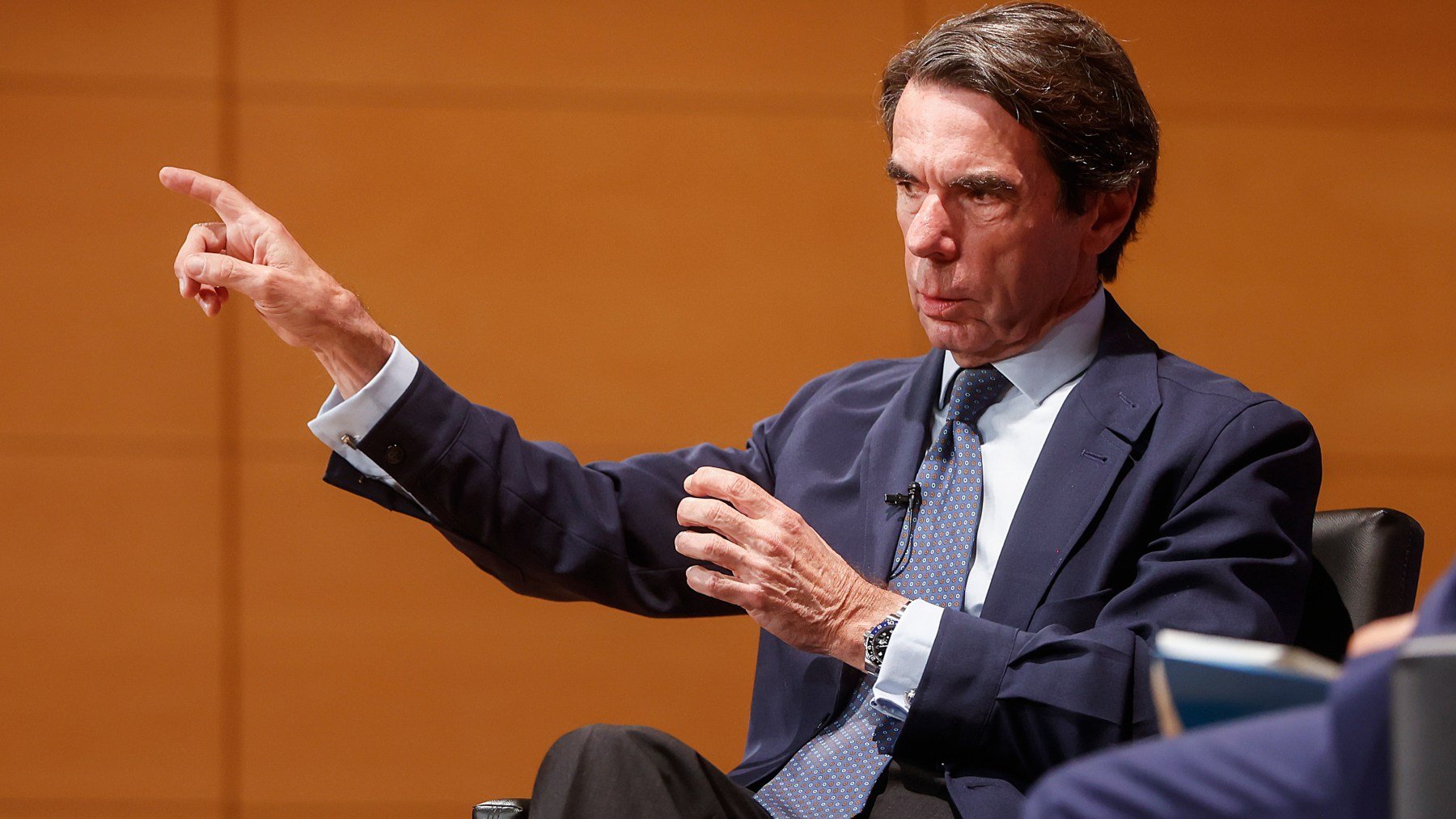 El ex presidente del Gobierno José María Aznar.