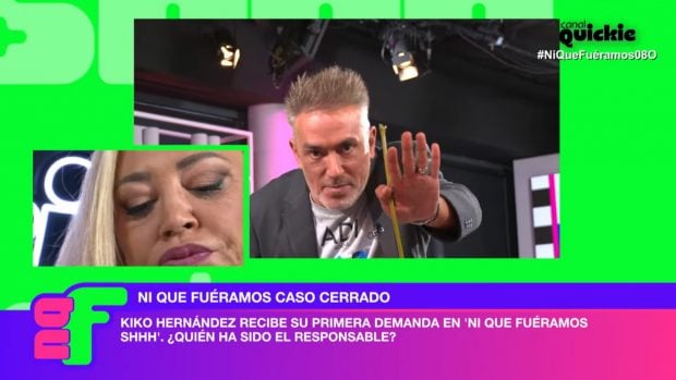 Kiko Hernández confirma quién le ha demandado en Ni que fuéramos. (Canal Quickie)