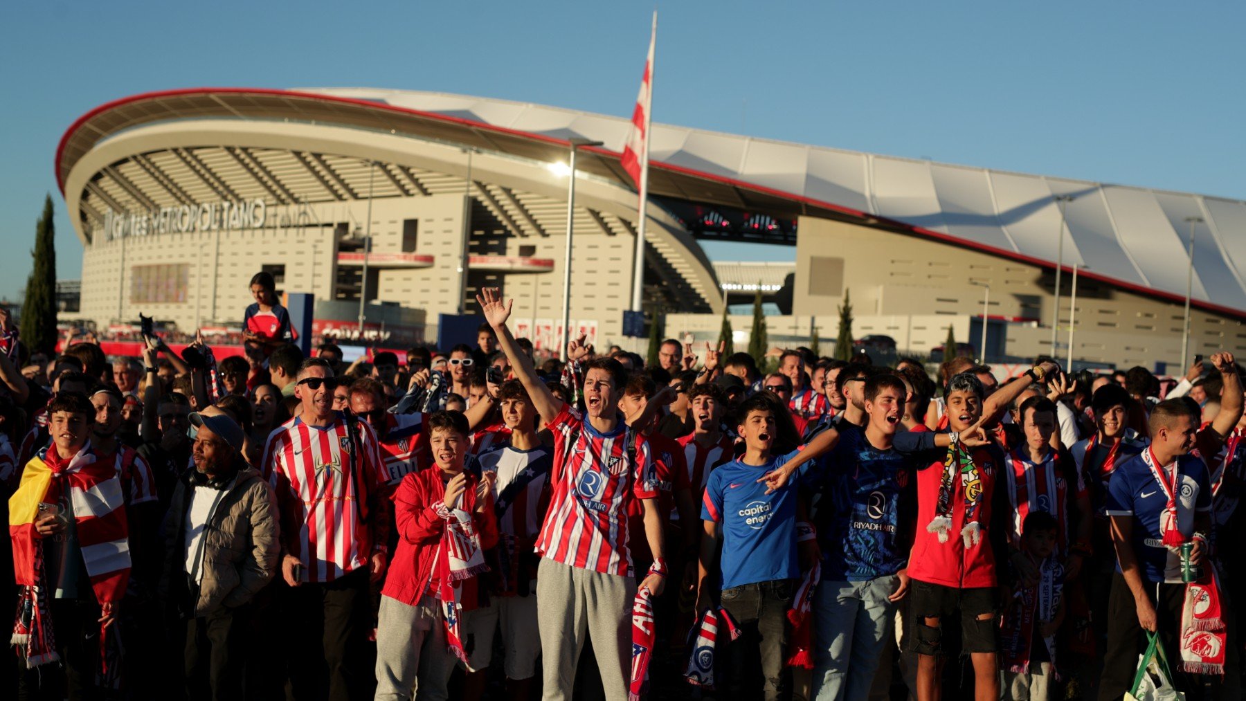 El estadio Metropolitano ha tenido muchos cambios de nombre. (Getty)