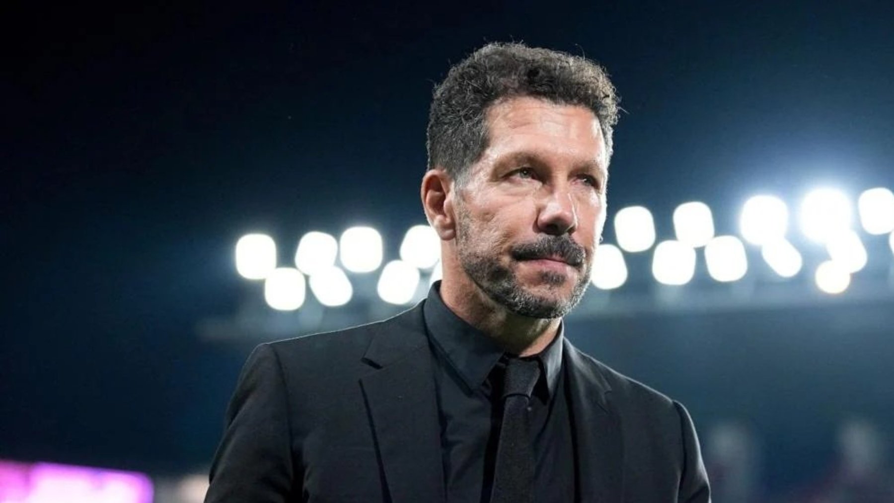 Simeone, tras el partido en San Sebastián.