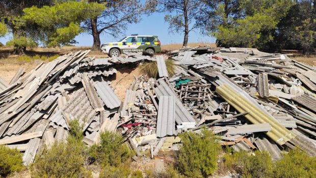 Agentes forestales fibrocemento