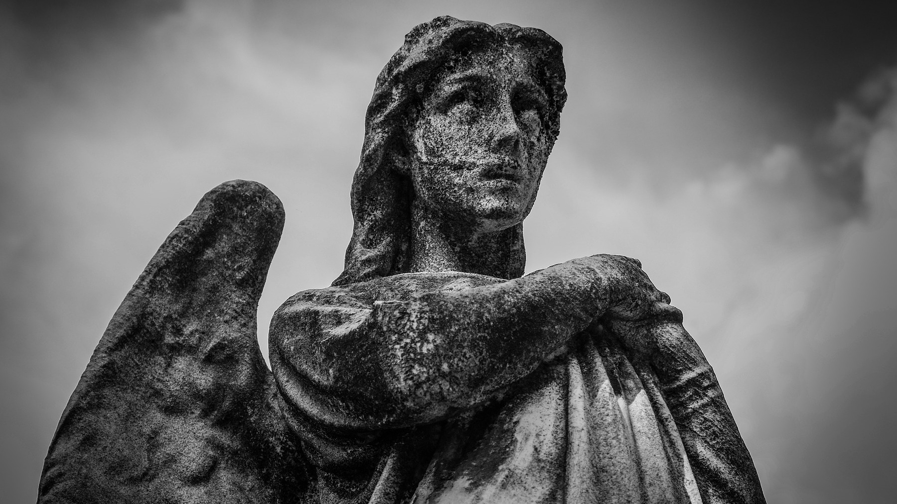 Estatua de un ángel.