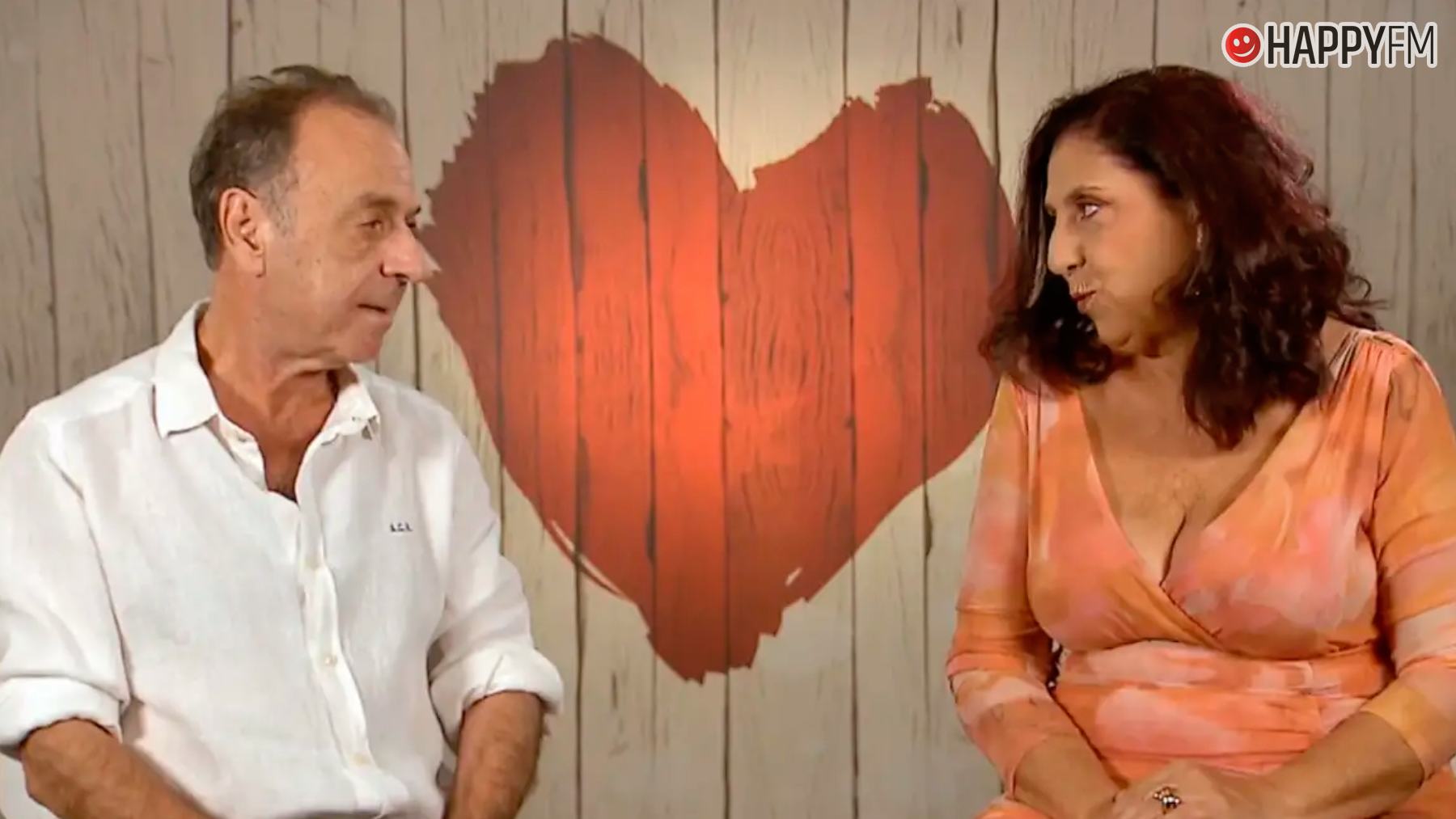Antonio y Pilar en la decisión final de First Dates. (Mediaset)