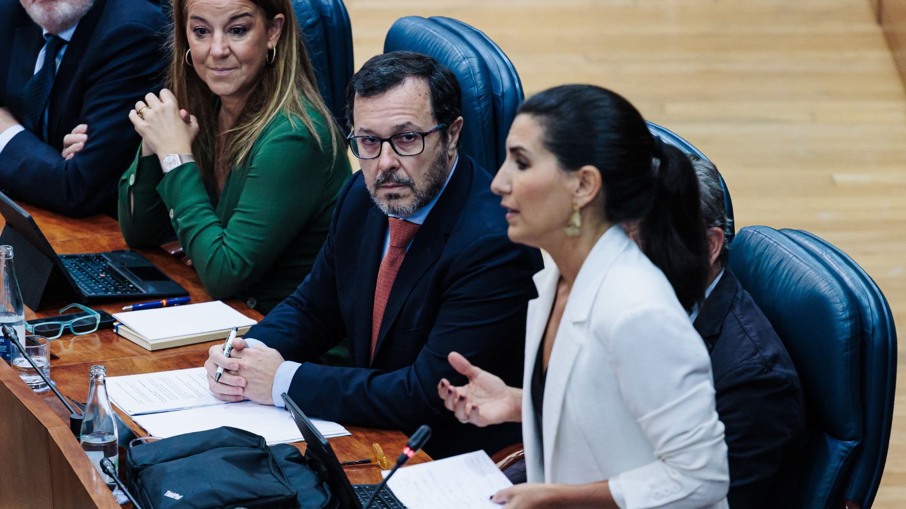 José Antonio Fúster junto a Rocío Monasterio. (Foto: EP)