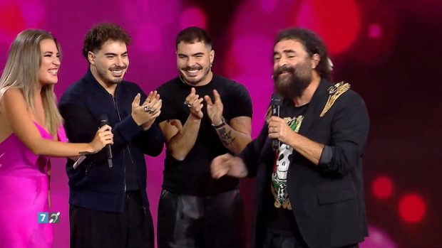 Gemeliers cantará junto a los colaboradores de El show de Bertín (RTVA).